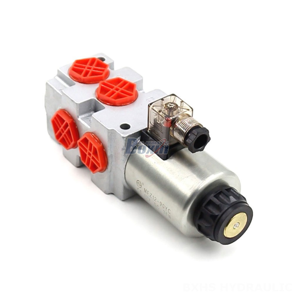 Flowfit 6 Way Hydraulic Solenoid Diverter – 80L/min Max Flow