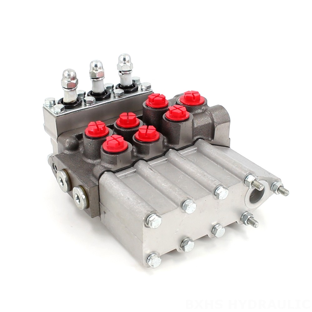 MP80 Manual 3 Spool Hydraulic Distributor image