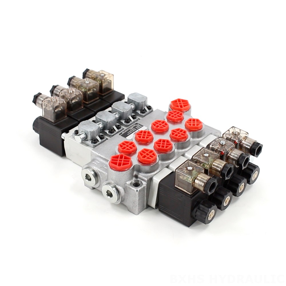 P40-DS Solenoid 4 Spool Monoblock Directional Valve image