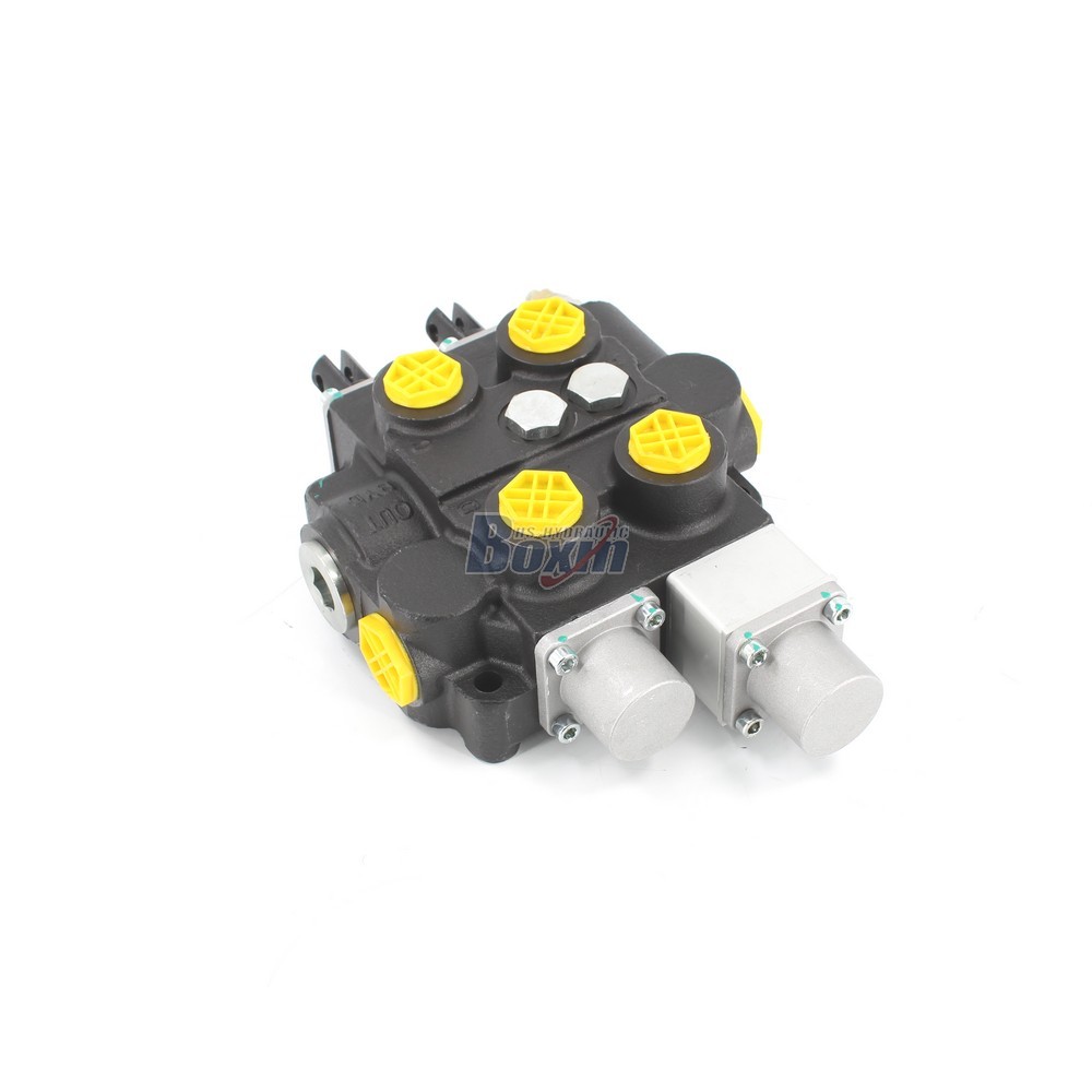 Boxinhuasheng RD5200NPT-QTW-OT Manual 2 Spool Hydraulic Control Valve