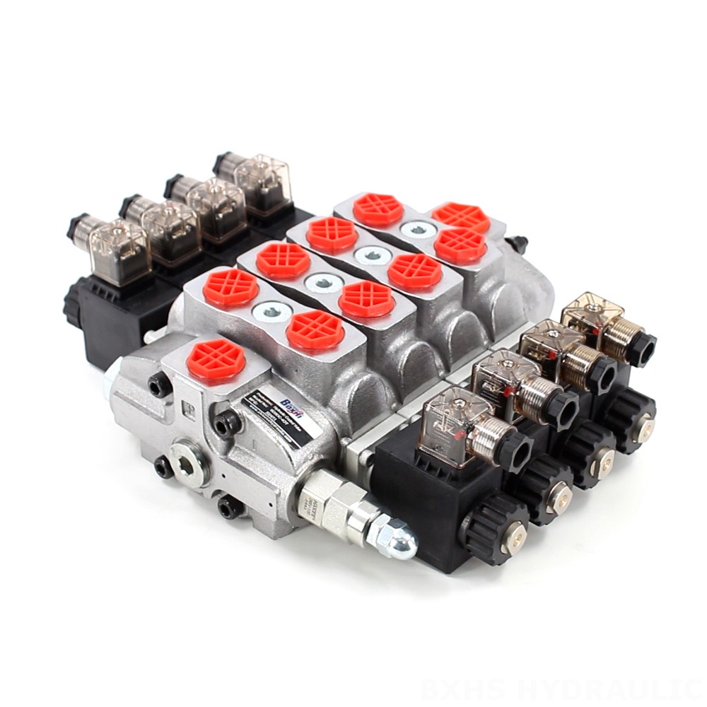 SD8 Solenoid 4 Spool Sectional Directional Valve image