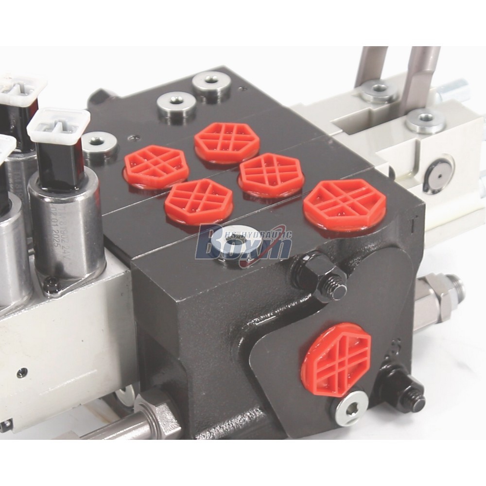 HSDPX100DY-2 Electro-hydraulic 2 Spool Sectional Directional Valve detail image