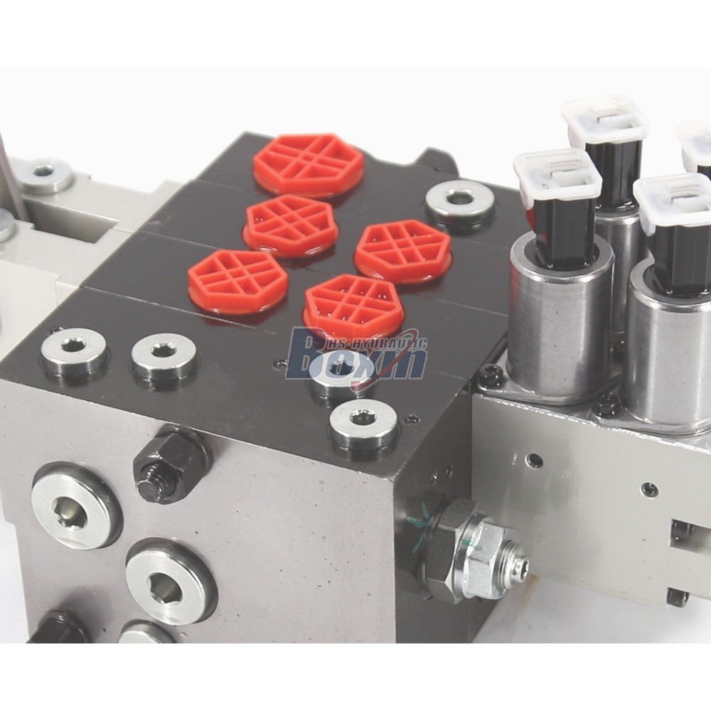 Industrial Grade HSDPX100DY-2 Electro-hydraulic Sectional Valve Supply detail image