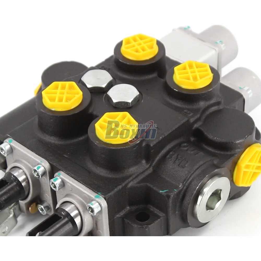 High Performance RD5200NPT-QTW-OT 2 Spool Directional Control Valve detail image