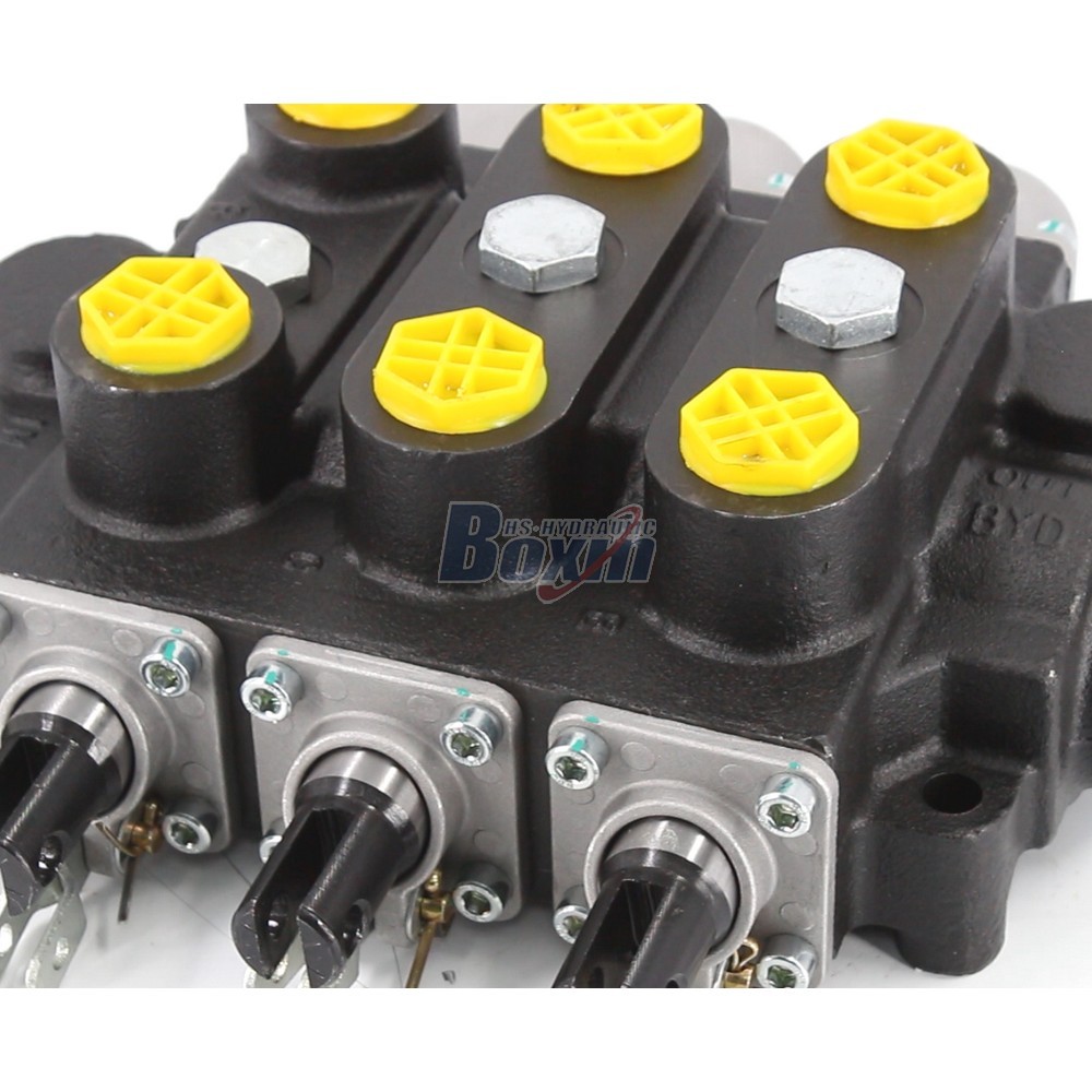 RD5300NPT-3OT Manual 3 Spool Hydraulic Control Valve detail image