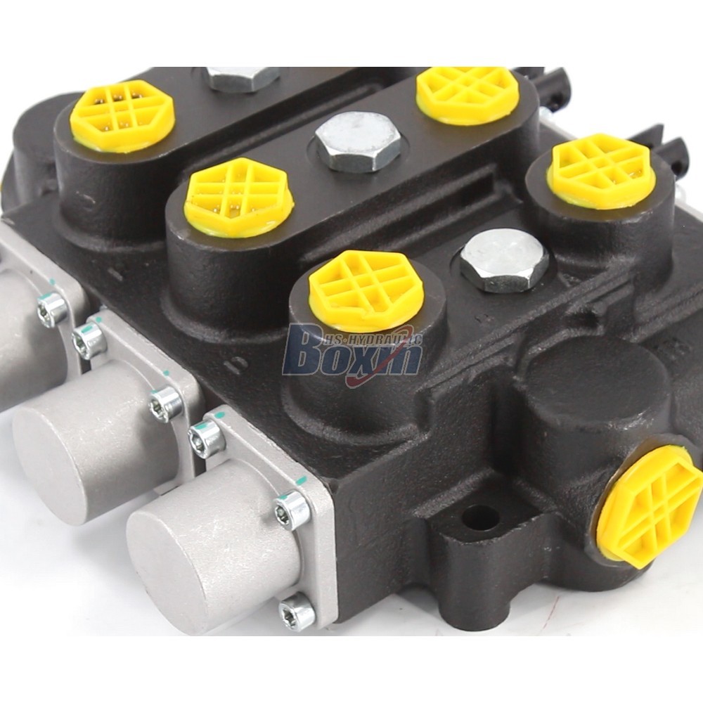 OEM ODM Custom Service for RD5300NPT-3OT Manual 3 Spool Hydraulic Control Valve detail image