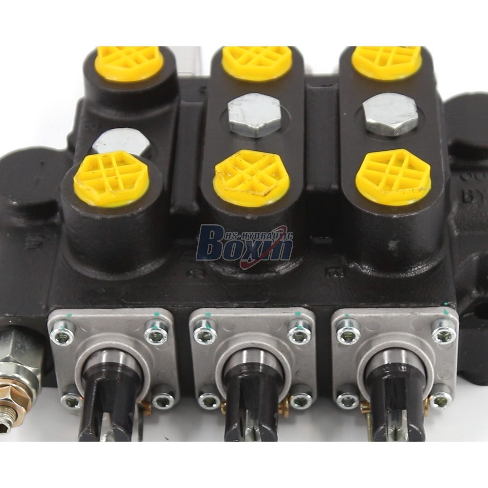RD5300NPT-QTW-2OT Manual 3 Spool Hydraulic Control Valve detail image