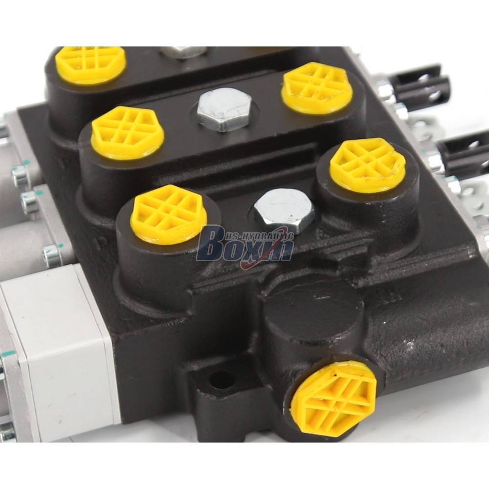 Bulk Order RD5300NPT-QTW-2OT 3 Spool Hydraulic Valve Direct from Factory detail image