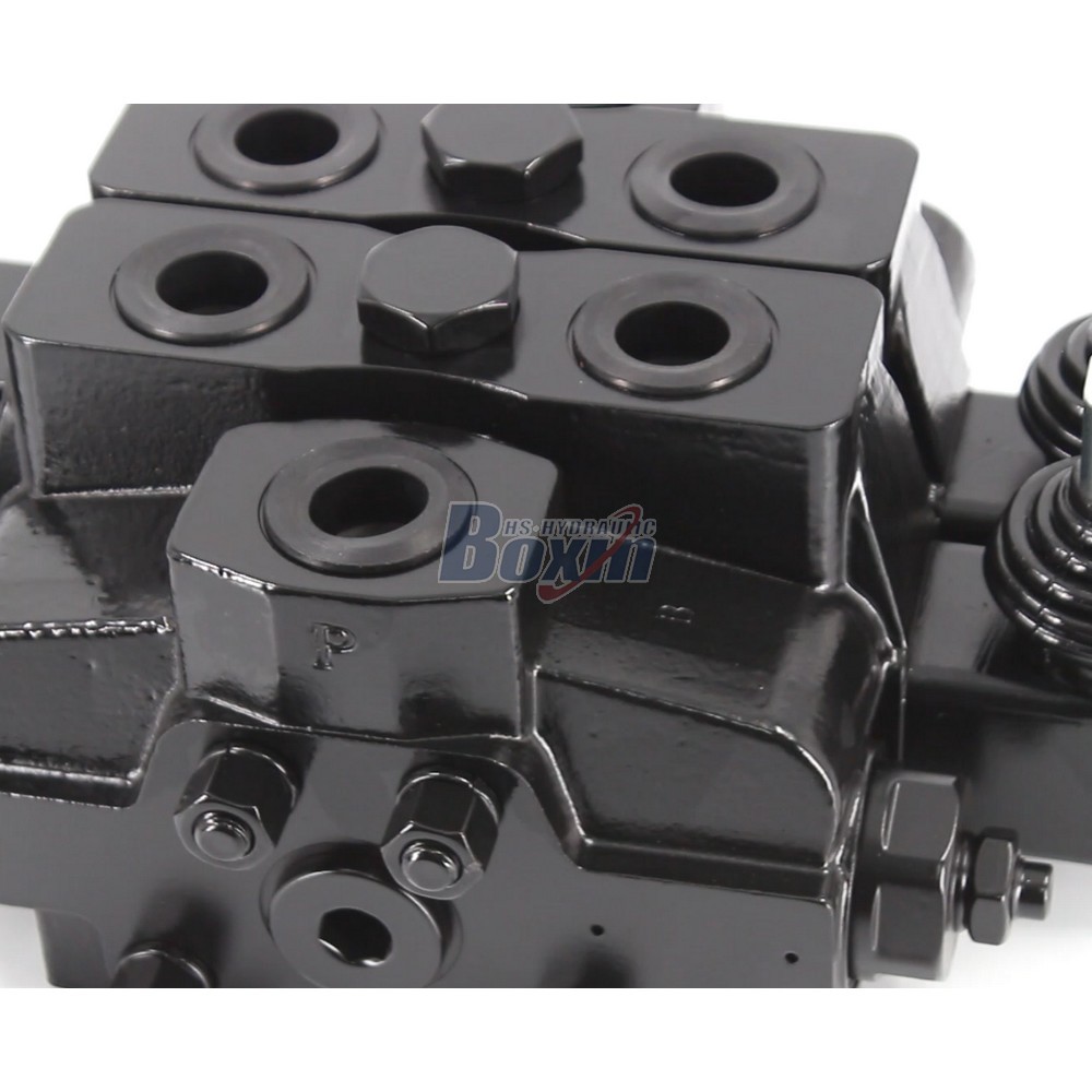 Industrial Grade SDS180Q Manual and Pneumatic 2 Spool Sectional Valve Supplier detail image