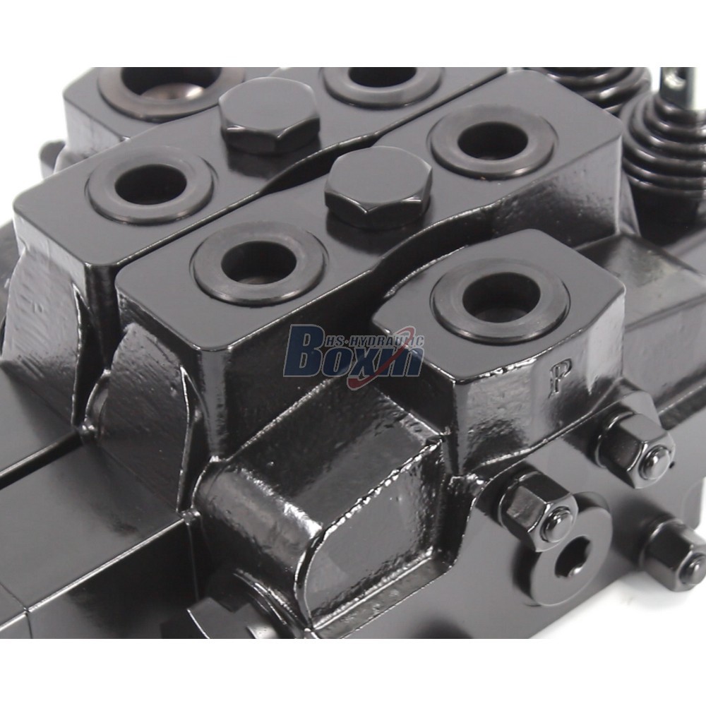 Industrial Grade SDS180Q Manual and Pneumatic 2 Spool Sectional Valve Supplier detail image