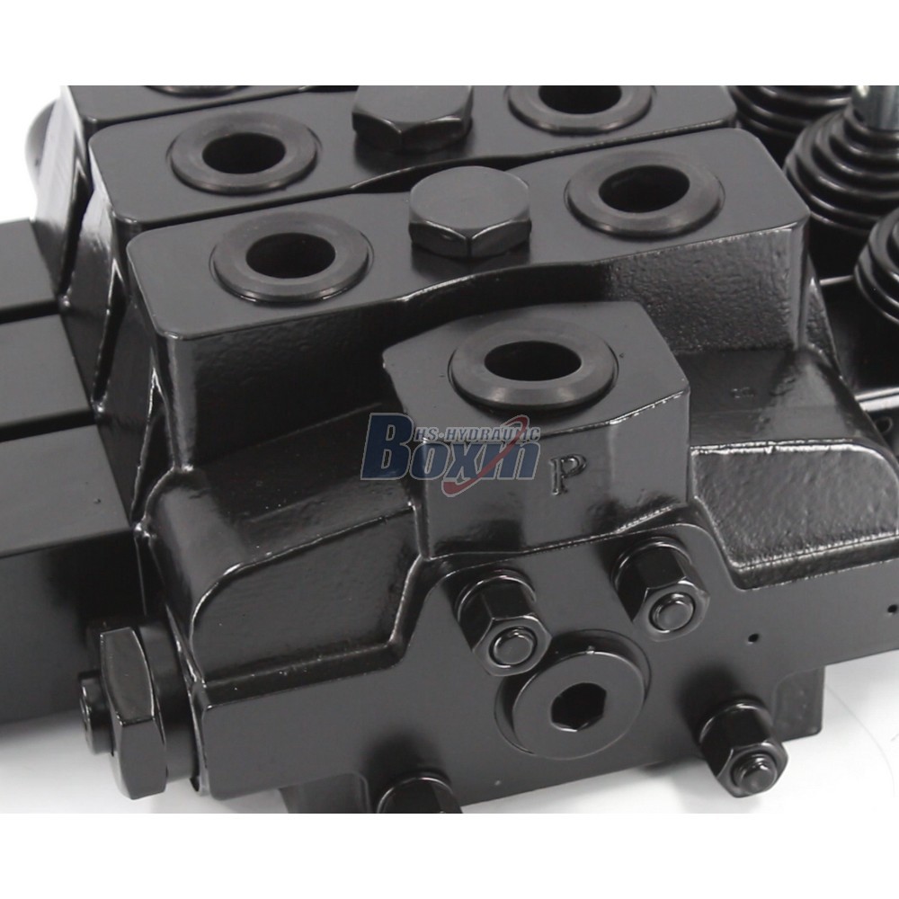 SDS180Q Pneumatic and Manual 3 Spool Sectional Directional Valve detail image