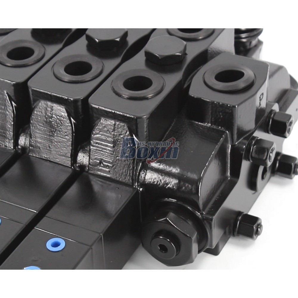 SDS180Q Manual and Pneumatic Operated 3 Spool Hydraulic Directional Valve Supplier detail image