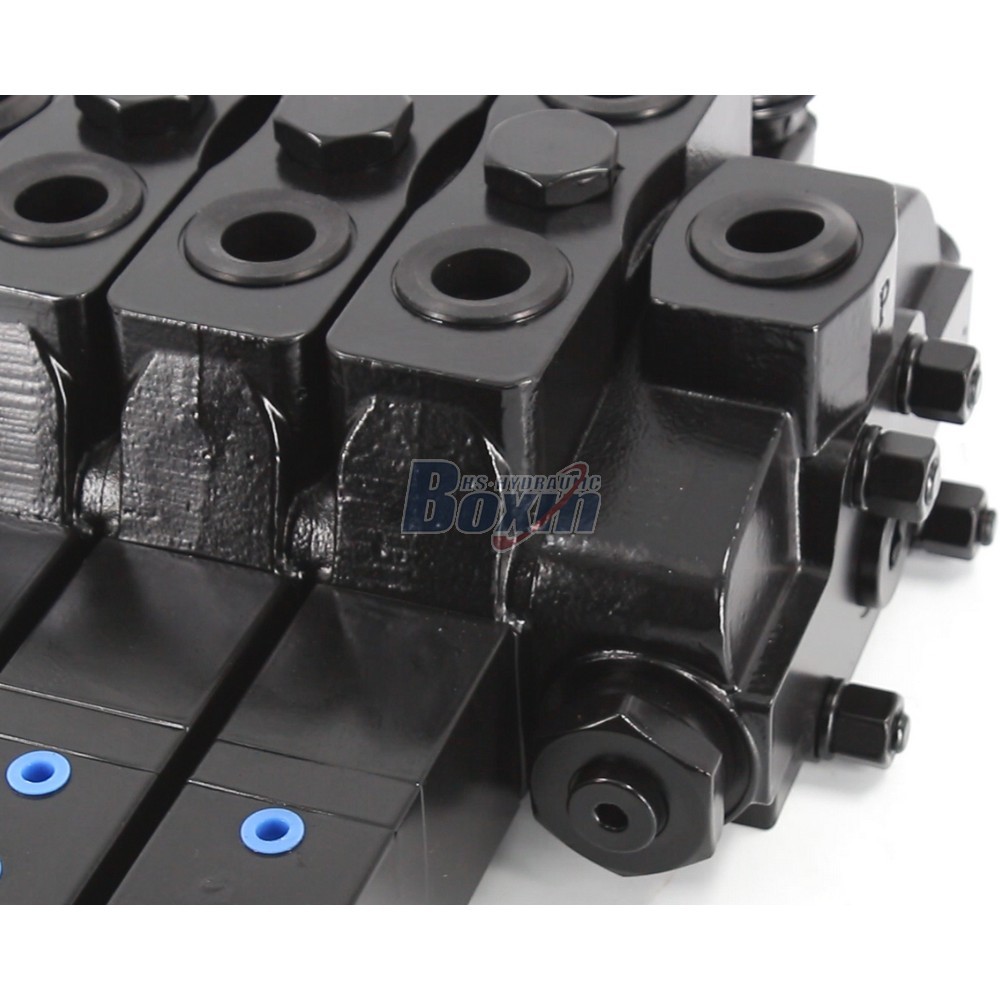 SDS180Q Pneumatic and Manual 3 Spool Sectional Directional Valve detail image