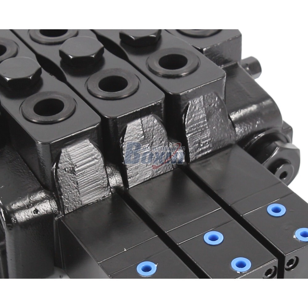 Custom OEM ODM Service for SDS180Q Pneumatic and Manual 3 Spool Sectional Directional Valve detail image