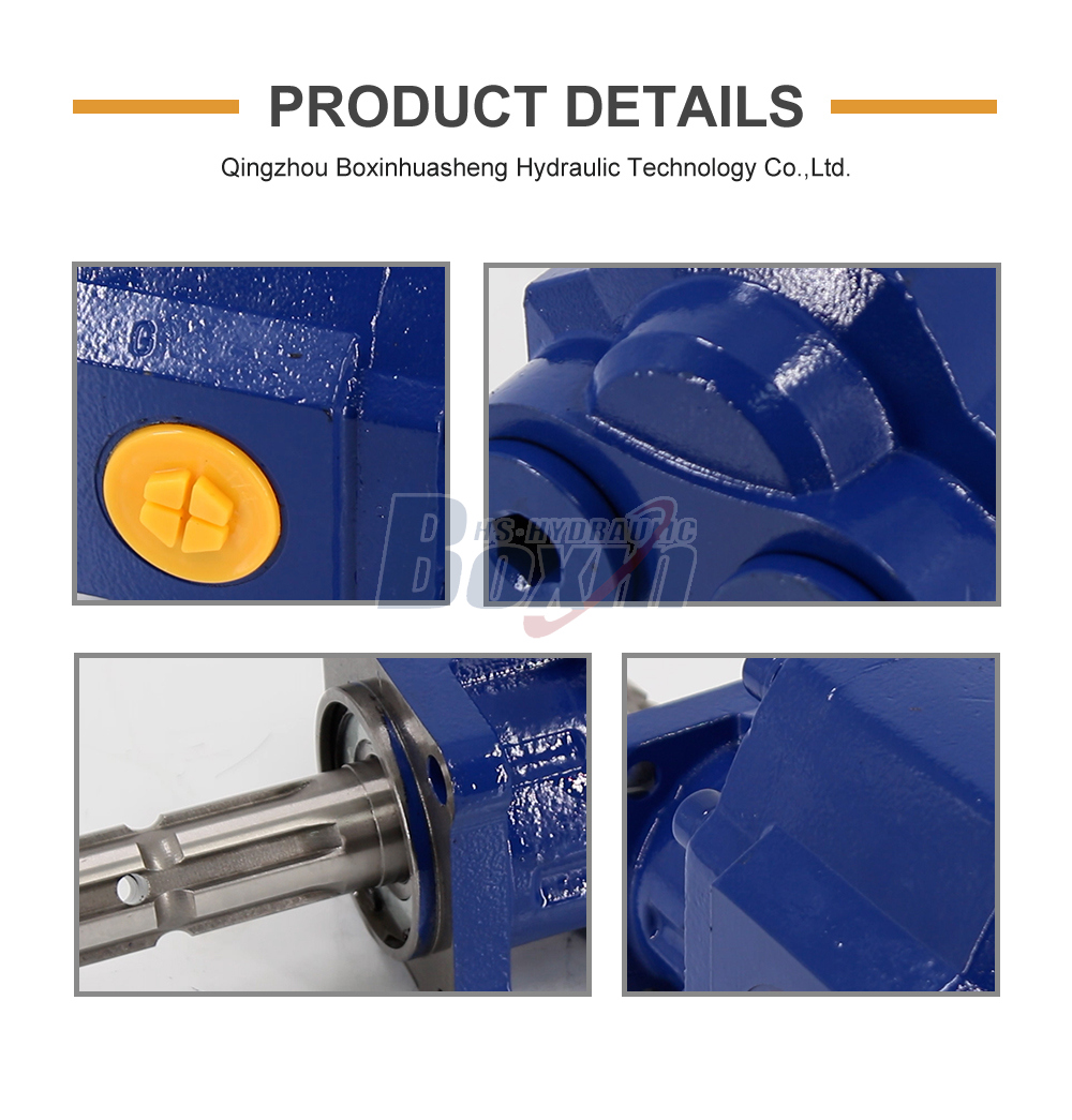 CBHST1-110-KZ 110 cc/rev 20 MPa (2900 psi) Hydraulic Gear Pump detailed image