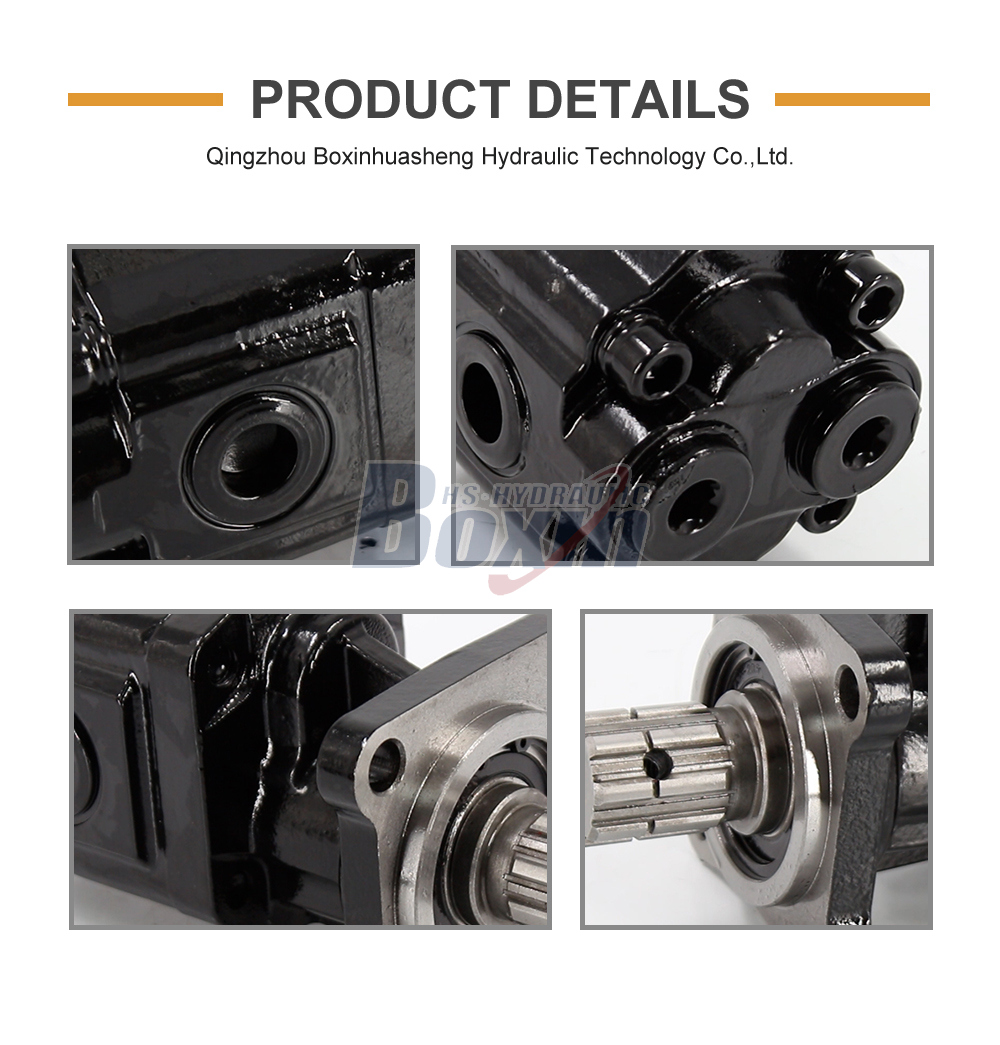 CBHX1032-ISO 32 cc/rev 19 MPa (2755 psi) Hydraulic Gear Pump detailed image