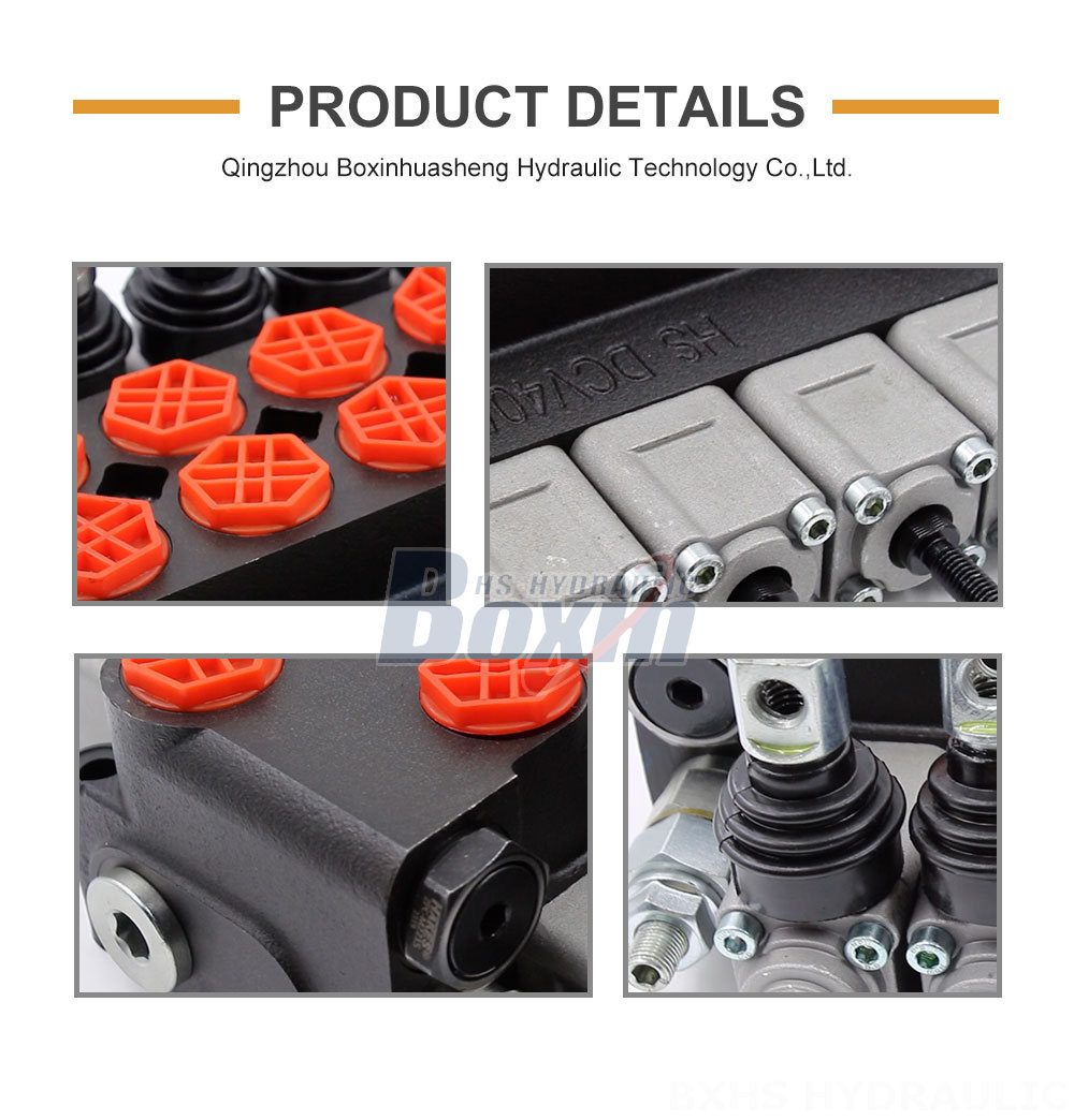 DCV40Z Manual 5 Spool Outrigger Control Valve detailed image