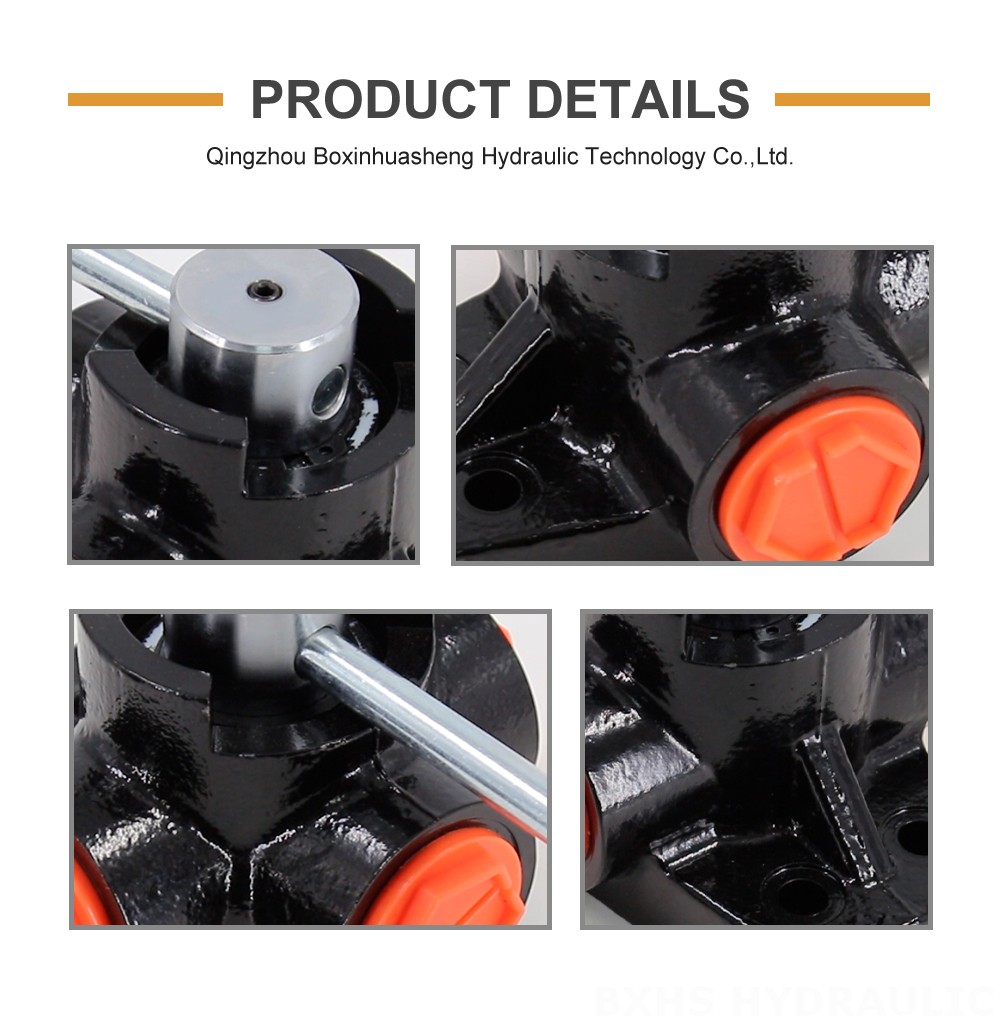DH25 Manual 1 Spool Flow Diverter Valve detailed image