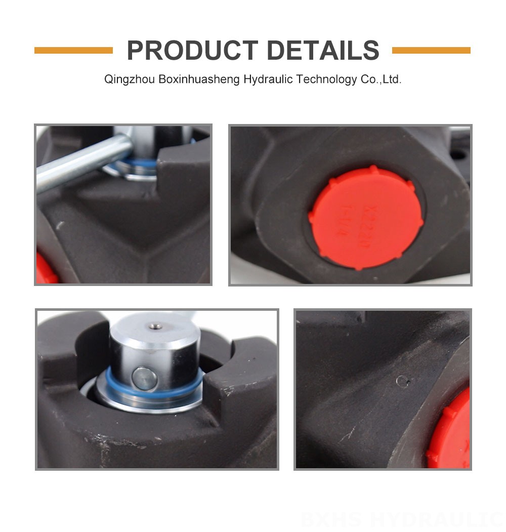 DH30 Manual 1 Spool Flow Diverter Valve detailed image