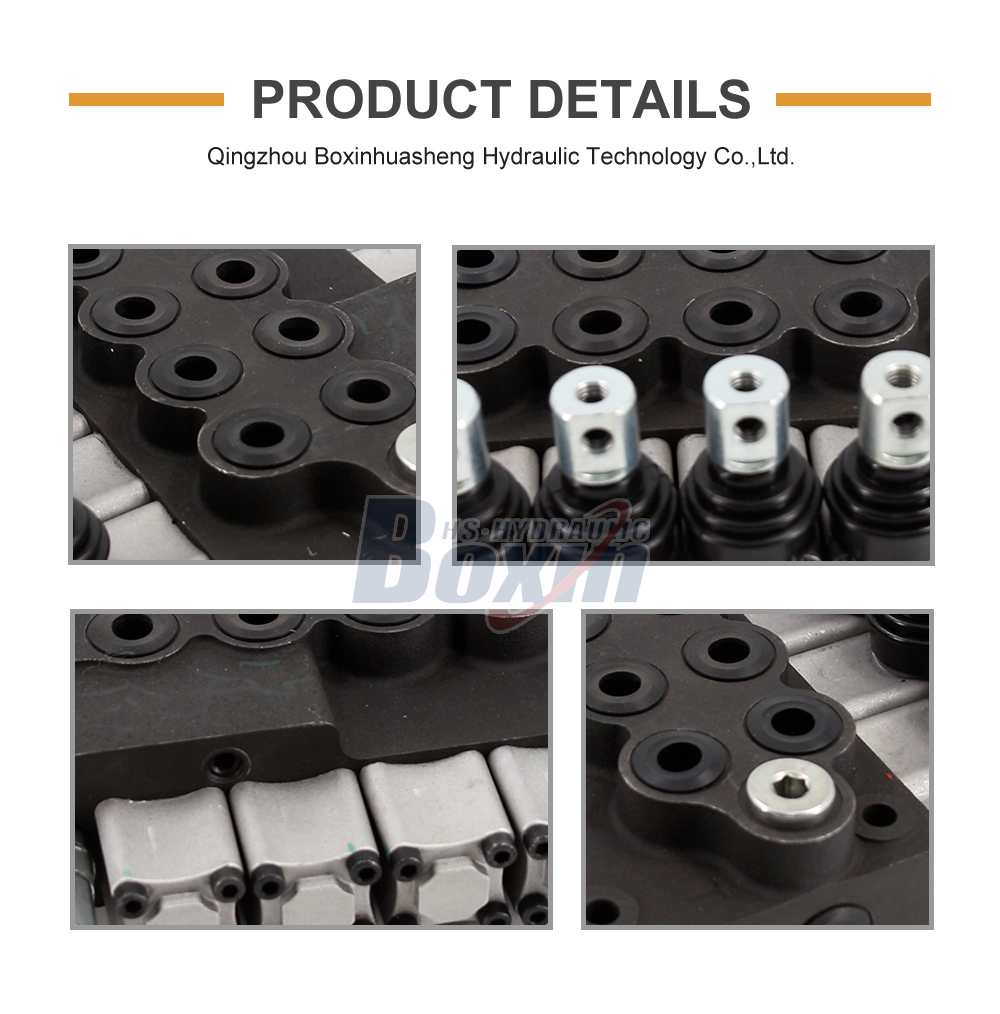 HS45 Manual 4 Spool Monoblock Directional Valve detailed image