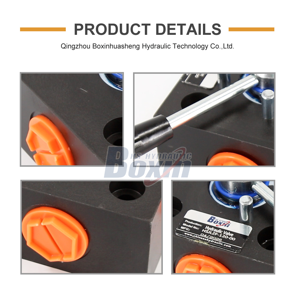 HSJLZF-120 Manual 1 Spool Flow Diverter Valve detailed image