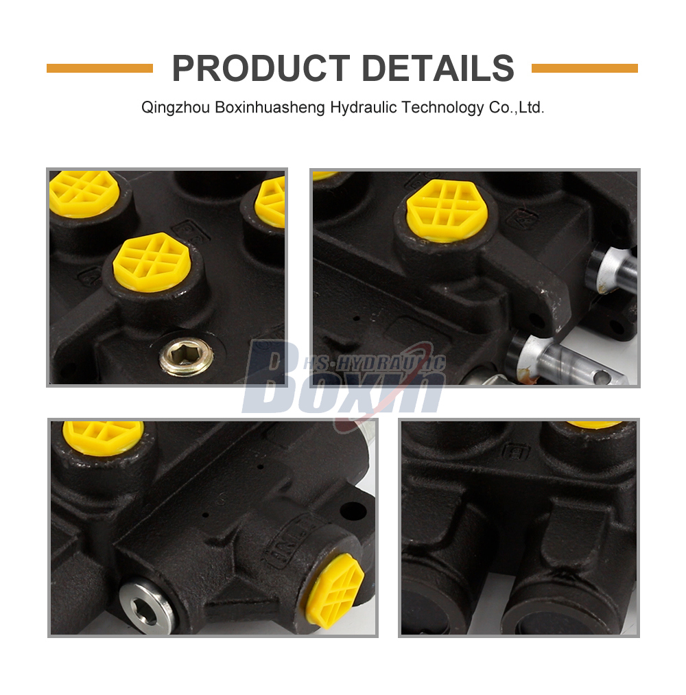 HSSP-2OT-J Manual 2 Spool Monoblock Directional Valve detailed image