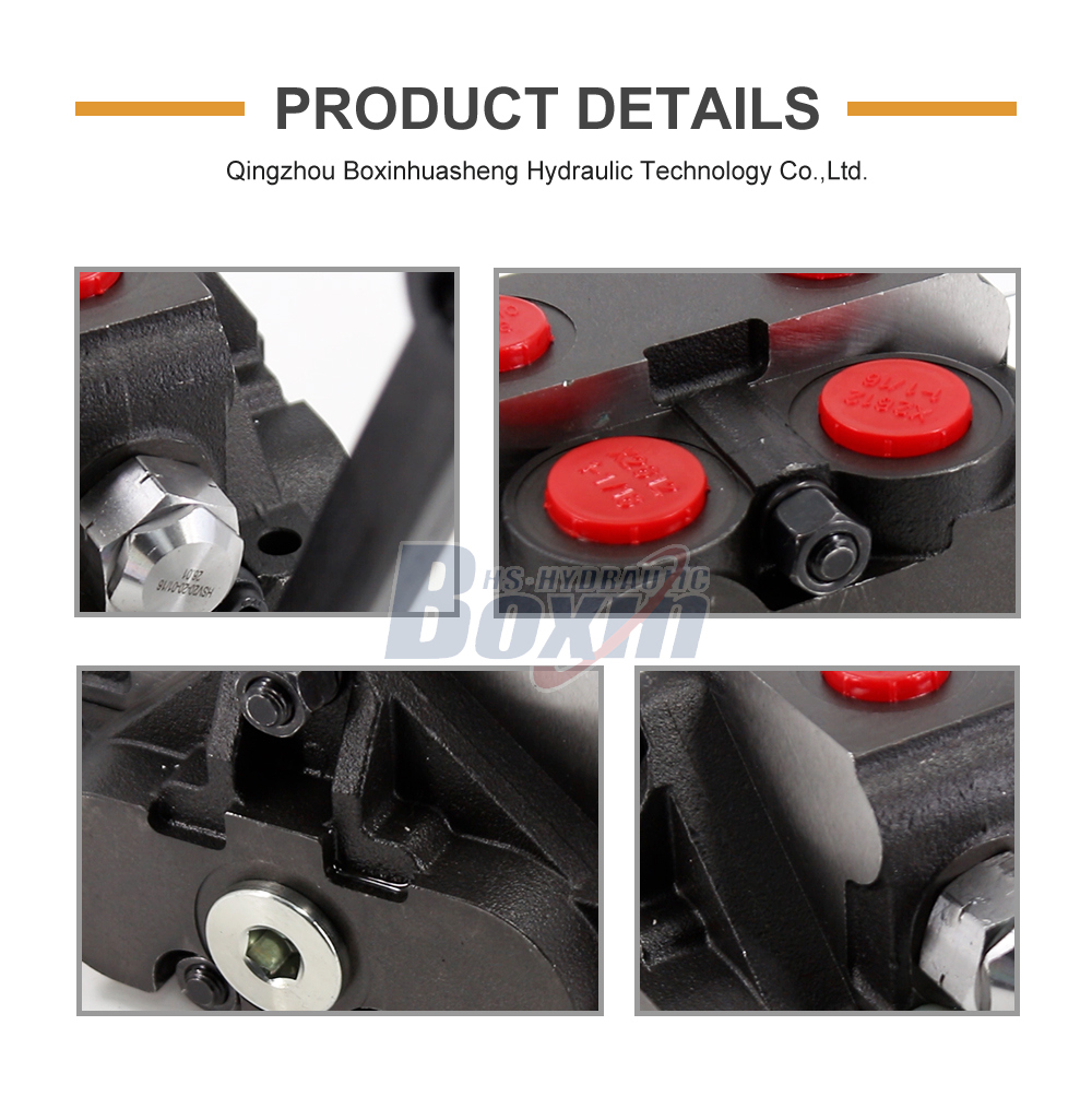 High Performance HSV20 Manual Sectional Control Valve 1 Spool detailed image