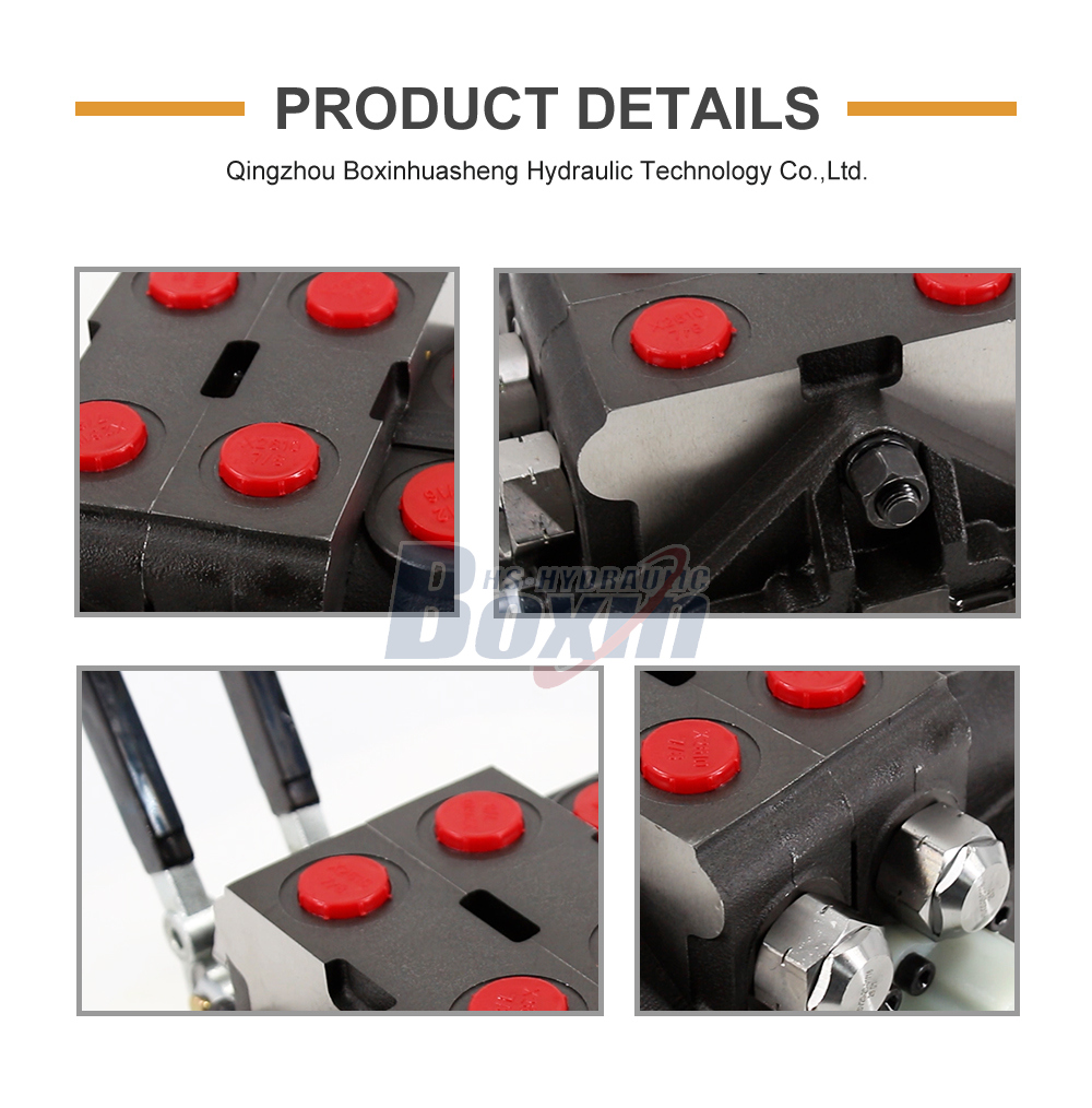 Sectional Control Valve HSV20 Series Manual 2 Spool Design detailed image