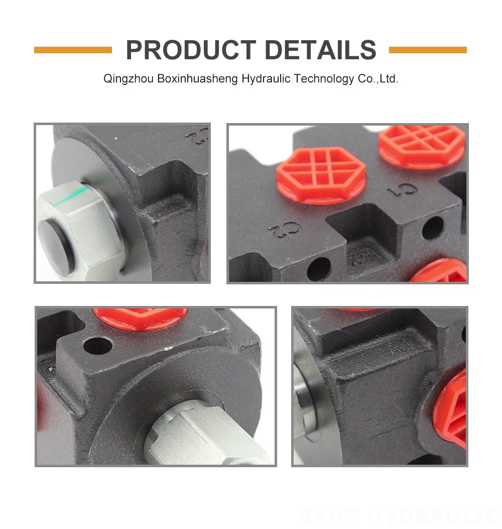 HSV9YK-1LF Hydraulic 1 Spool Flow Diverter Valve detailed image