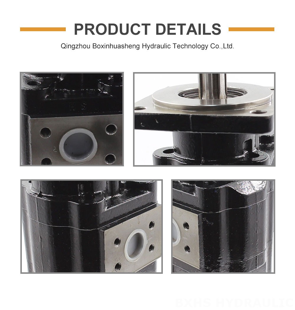 JHP2080-2080 80 cc/rev Hydraulic Gear Pump detailed image
