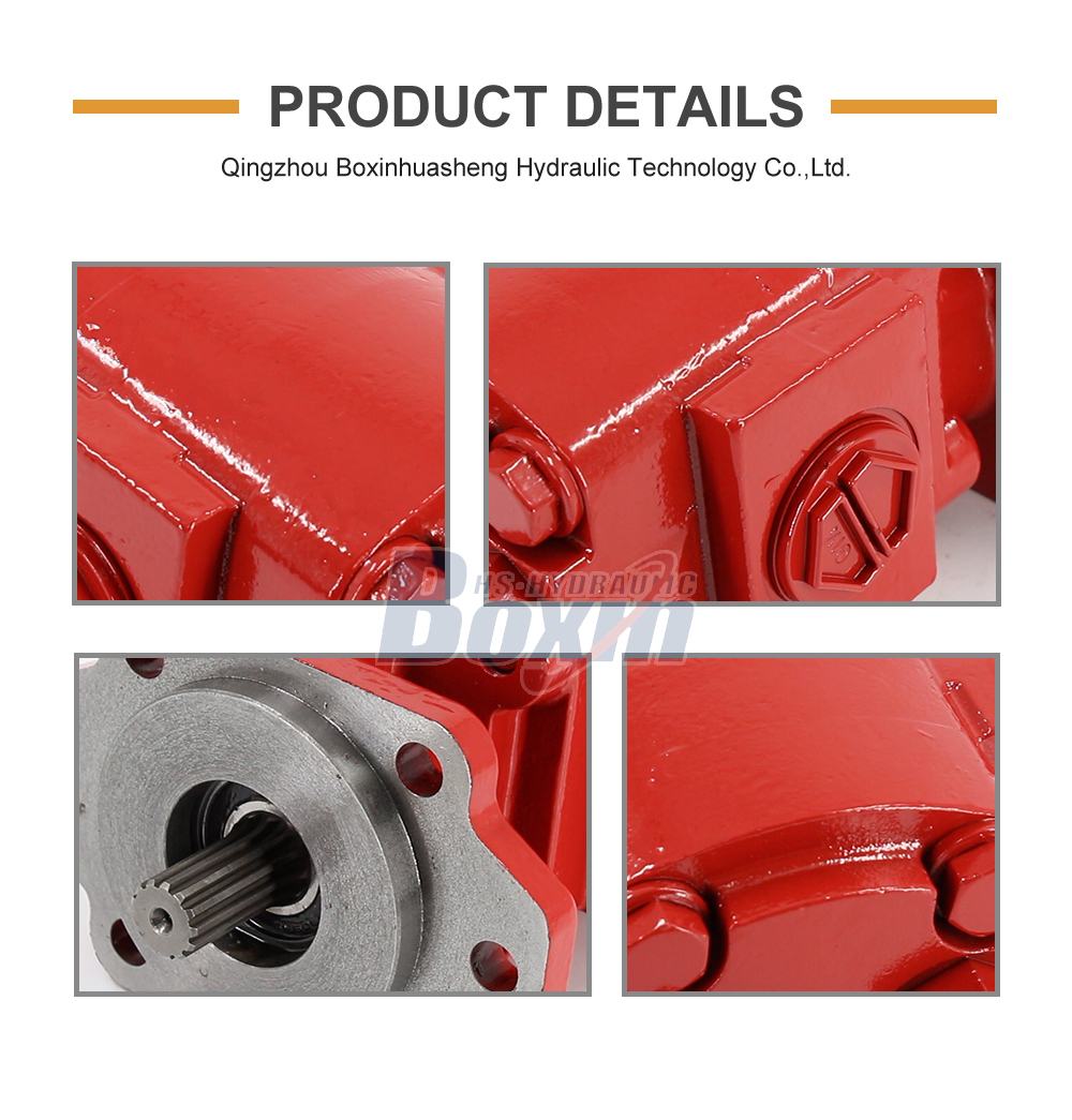 P21A646JEAL20-25-H 64.6 cc/rev 16 MPa (2320 psi) Hydraulic Gear Pump detailed image