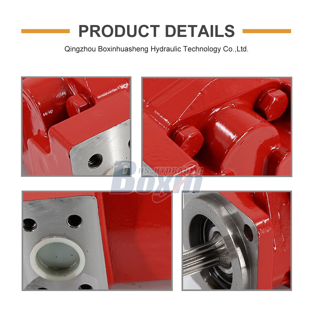 P350A542KEAB25-25R 104.5 cc/rev 22 MPa (3190 psi) Hydraulic Gear Pump detailed image