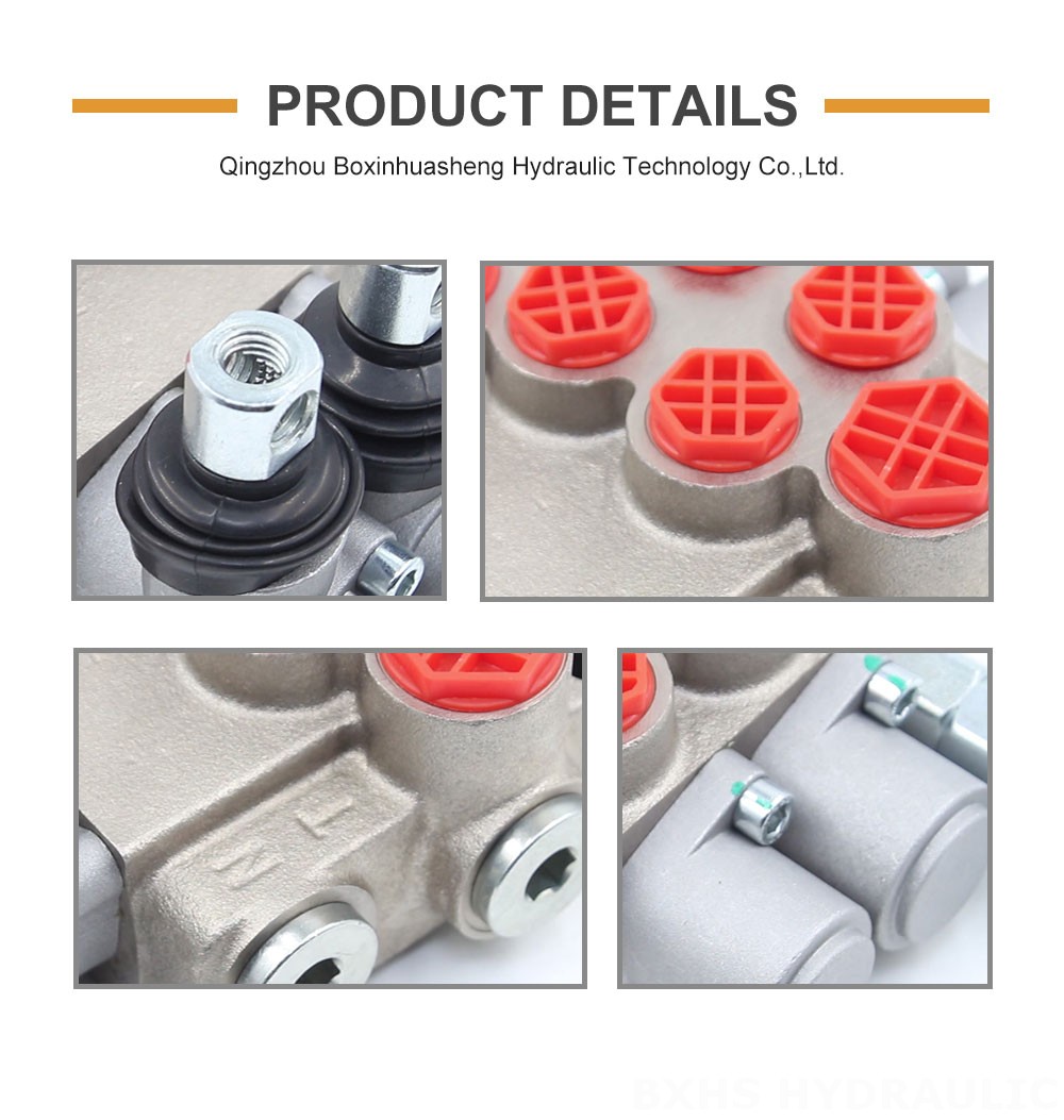 P40-XNHJ Manual 2 Spool Monoblock Directional Valve detailed image