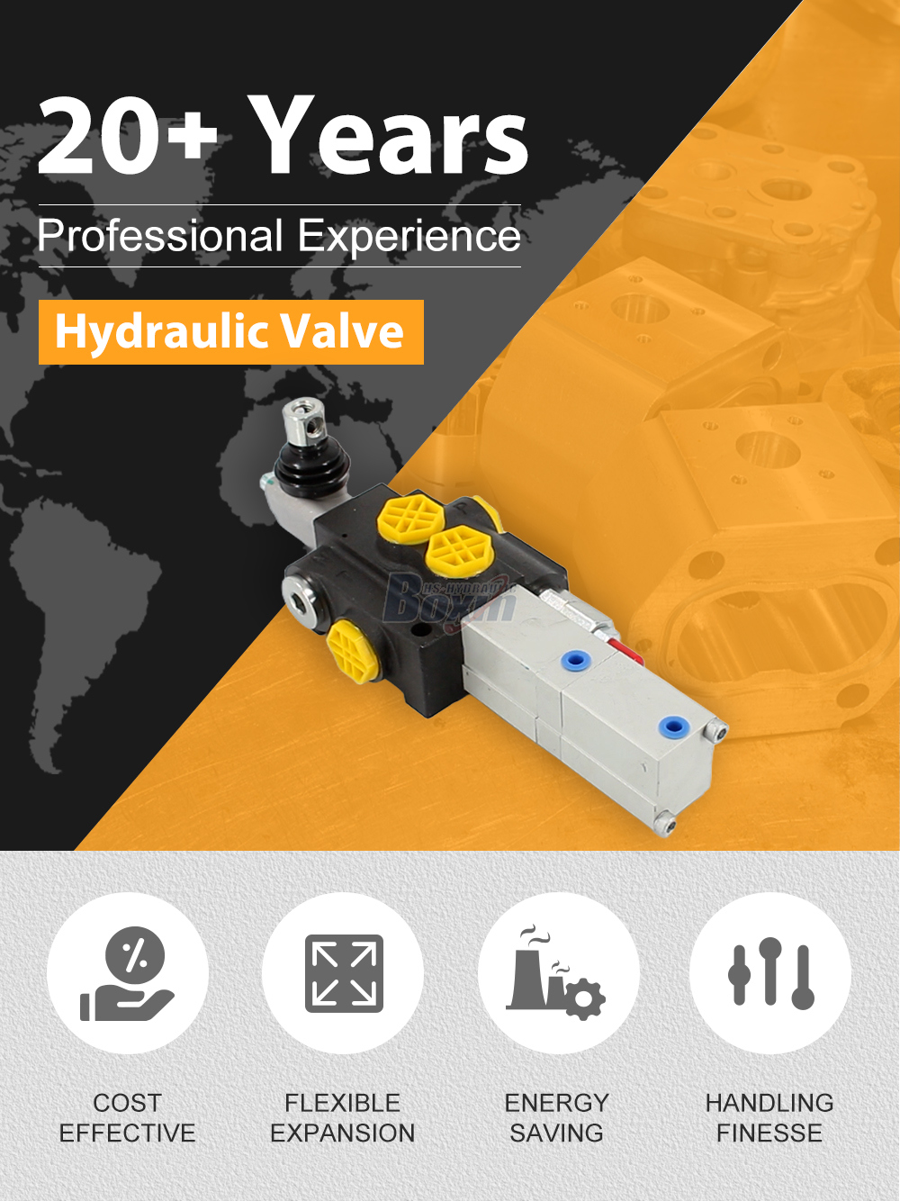 P40Q-OT Pneumatic 1 Spool Monoblock Directional Valve detailed image