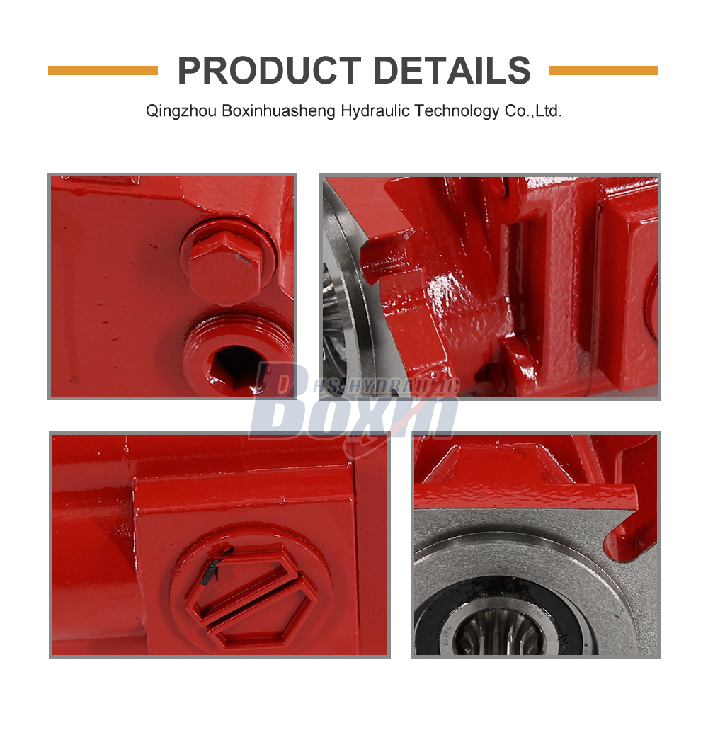 P51A646TEYR25-25-H 104.5 cc/rev 16 MPa (2320 psi) Hydraulic Gear Pump detailed image