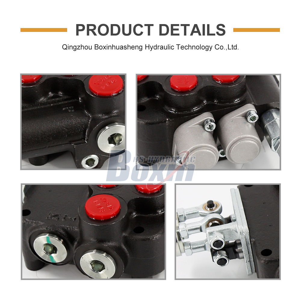 Direct From Factory P80-U1-J2OT 2 Spool Directional Valve Wholesale detailed image