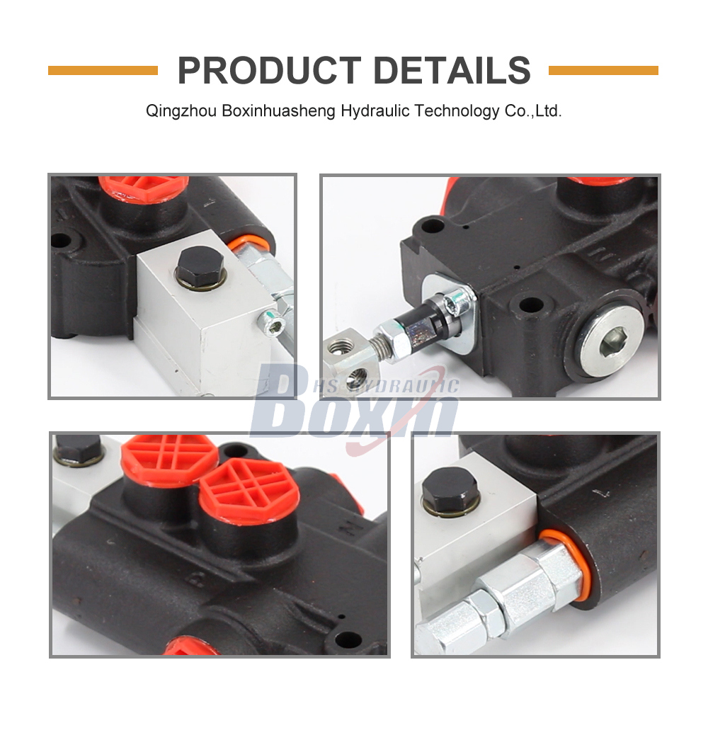 P80A-OX Manual 1 Spool Monoblock Directional Valve detailed image