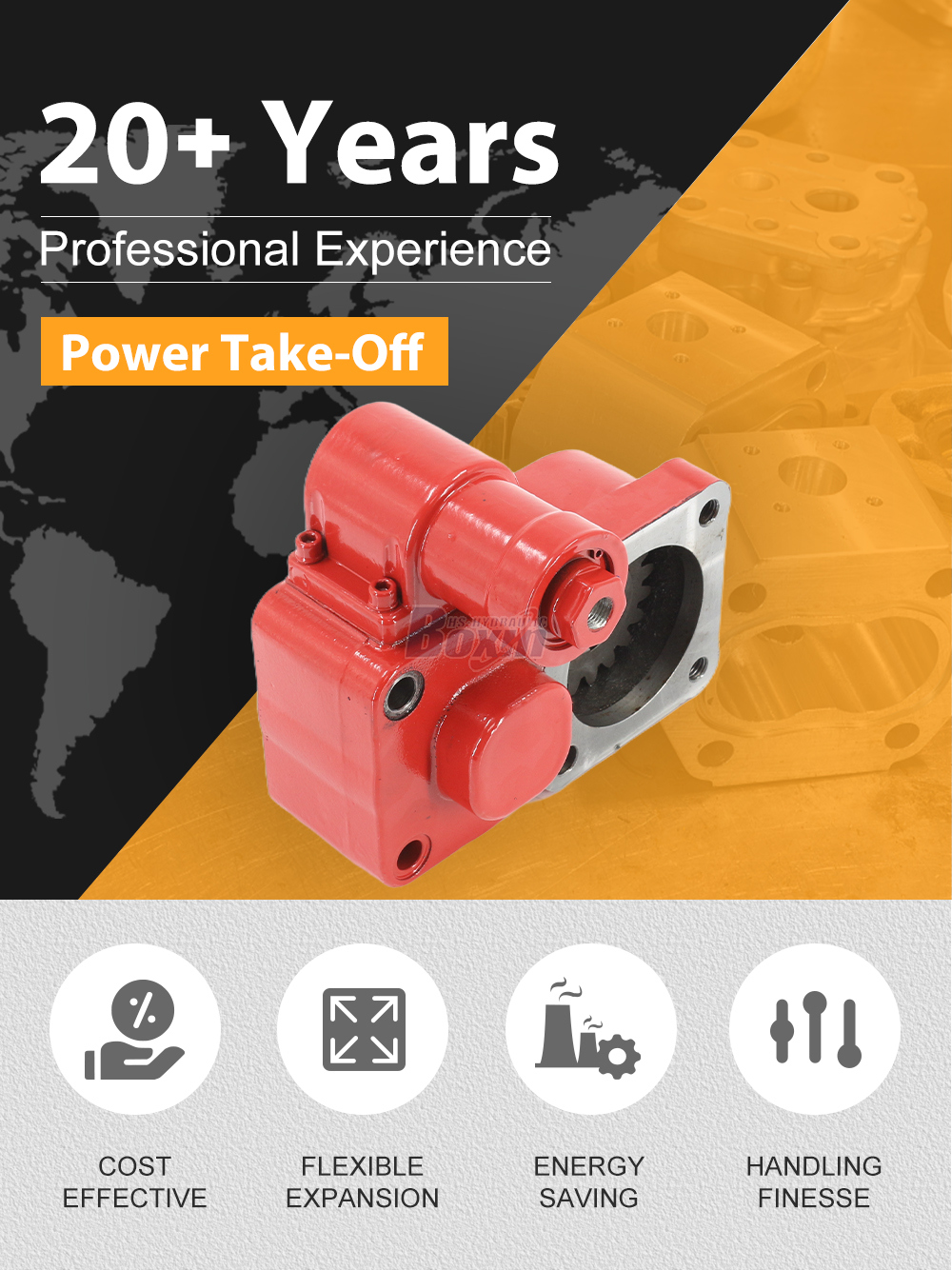 PTO-04 284Nm 1:19 Power Take Off detailed image