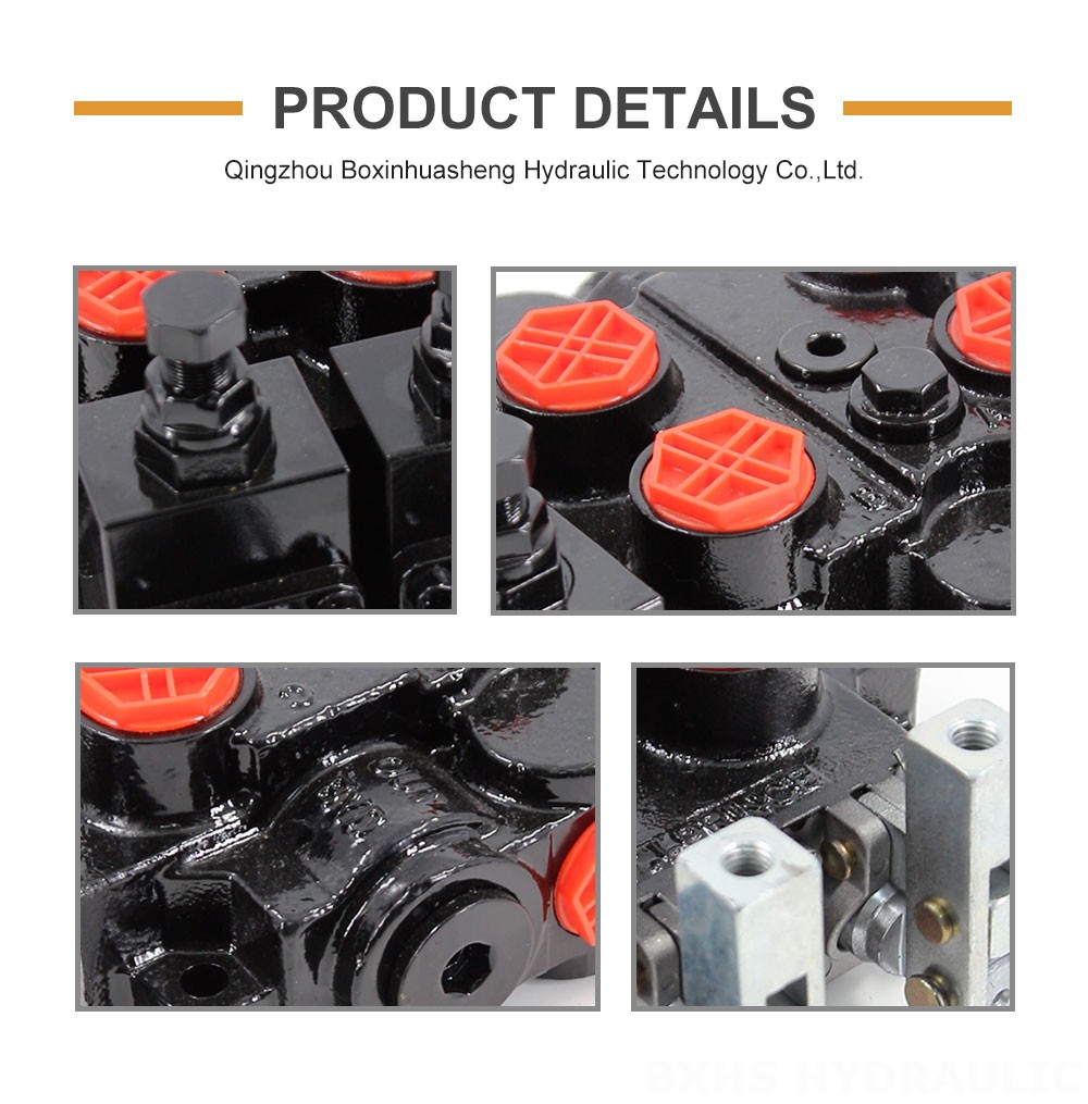 RD5200-OU2 Manual 2 Spool Hydraulic Control Valve detailed image