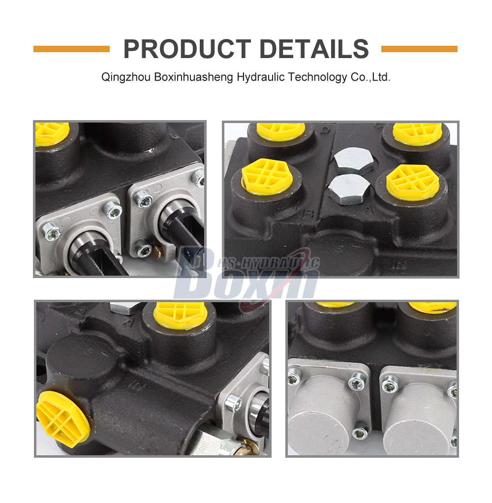 RD5200NPT-2OT Manual 2 Spool Hydraulic Control Valve detailed image