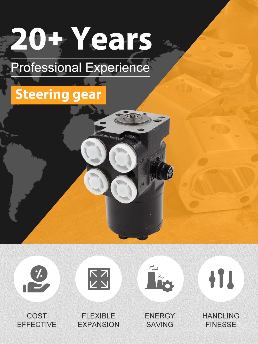 TLF-E800 800 ml/r 60 L/min Streering Unit detailed image