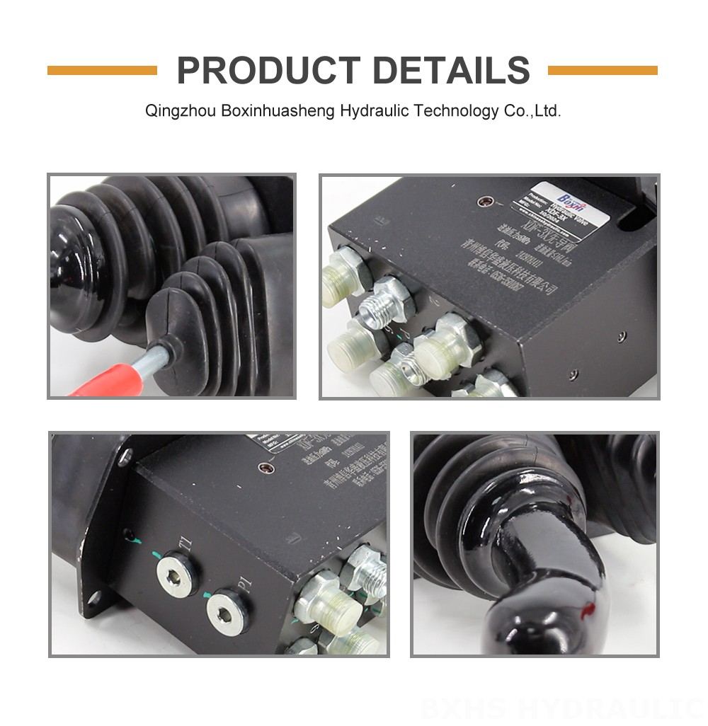 XDF-3X Hydraulic and Manual 2 Spool Hydraulic Joystick detailed image