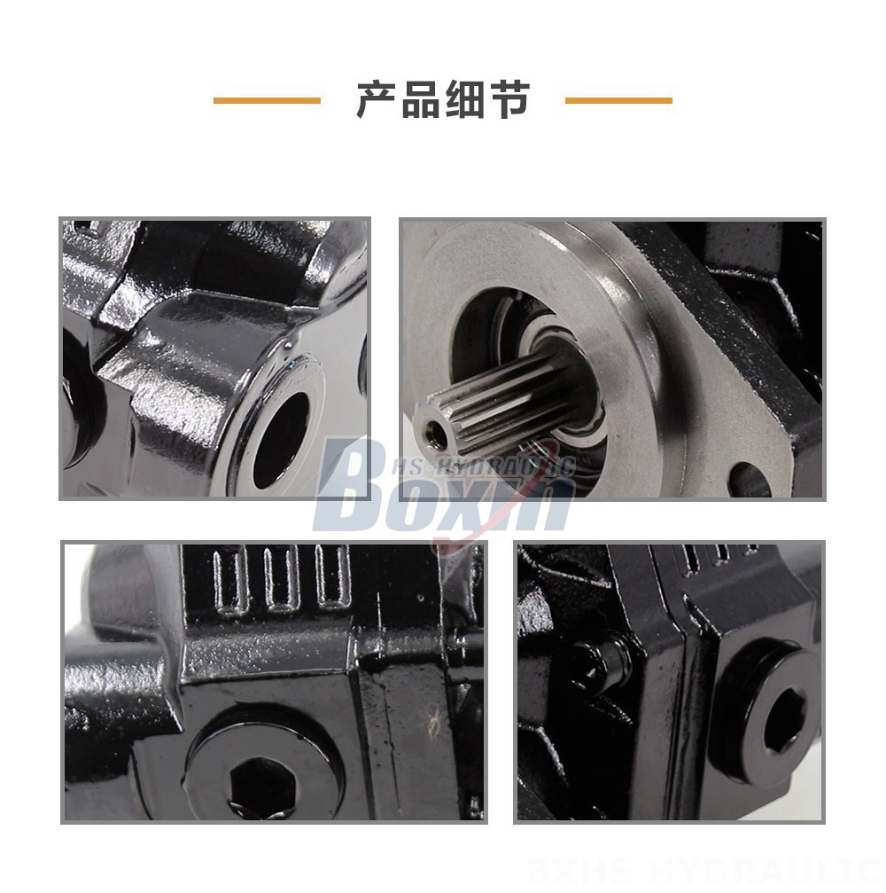 CBHL-2000 50 毫升/转 25 MPa (3625 psi) 液压齿轮泵