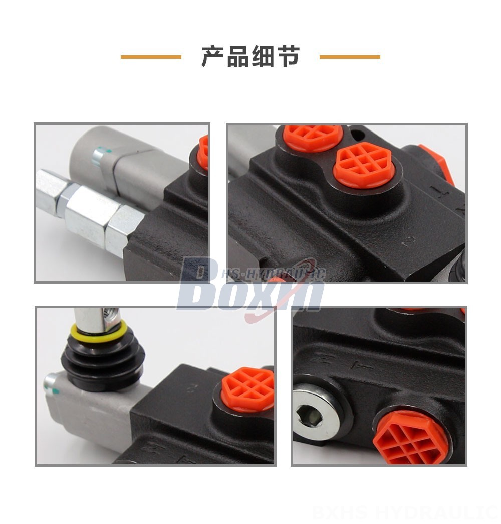 P40-G12-G38-OTW 手控 1 联 整体式换向阀