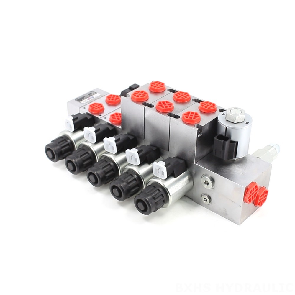 DCV56: High-Quality 5-Spool Directional Control Valve - Factory Supply image
