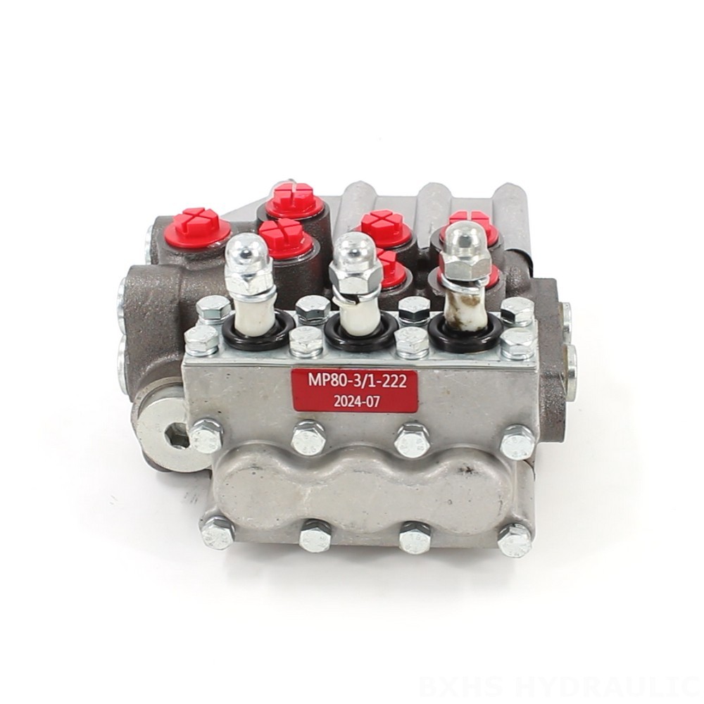 MP80 3-Spool Hydraulic Valve: Manufacturing, Wholesale & Customization image