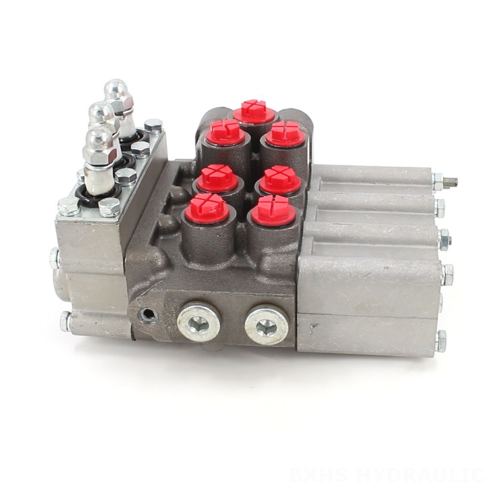 MP80 Manual 3 Spool Hydraulic Distributor: OEM & ODM Services Available image