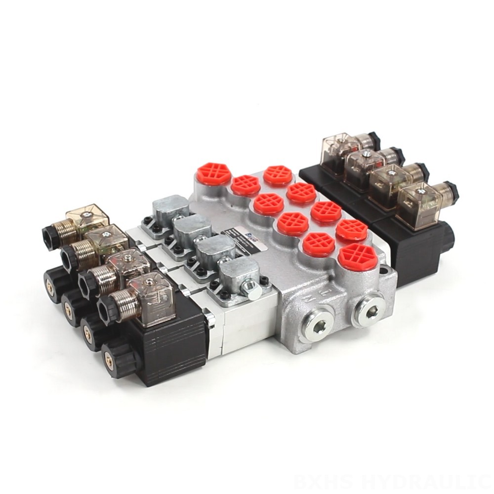 4 Spool Monoblock Directional Valve (P40-DS) - Wholesale & OEM Available image