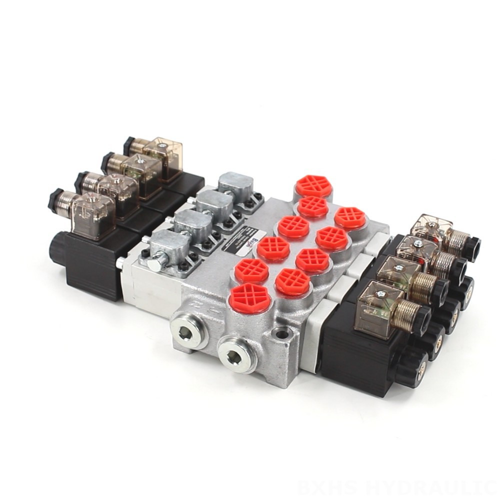 Industrial Hydraulics: P40-DS 4-Spool Monoblock Valve - Buy Direct image
