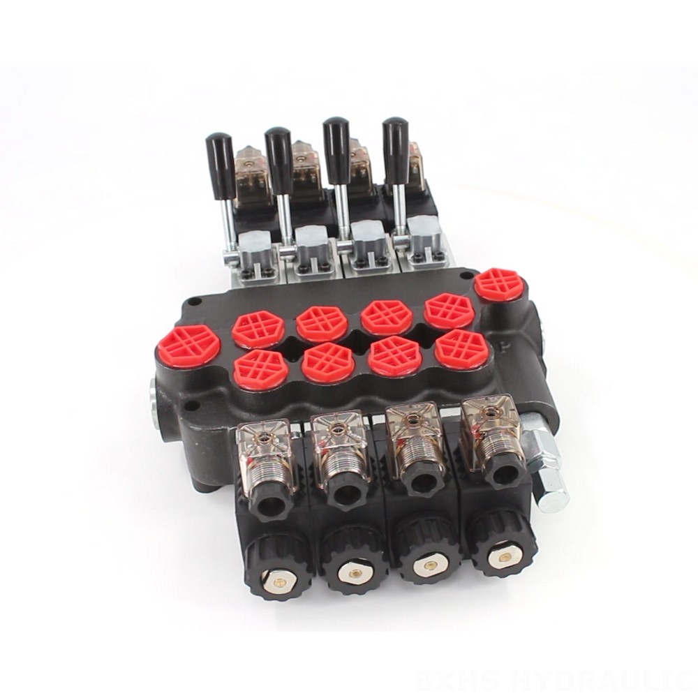 Direct from Factory: P40-S 4 Spool Solenoid Monoblock Valves image